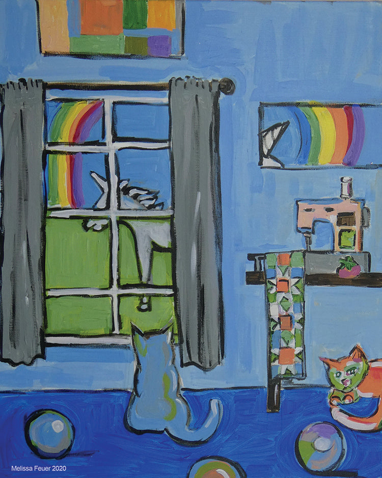 Unicorn at the Window